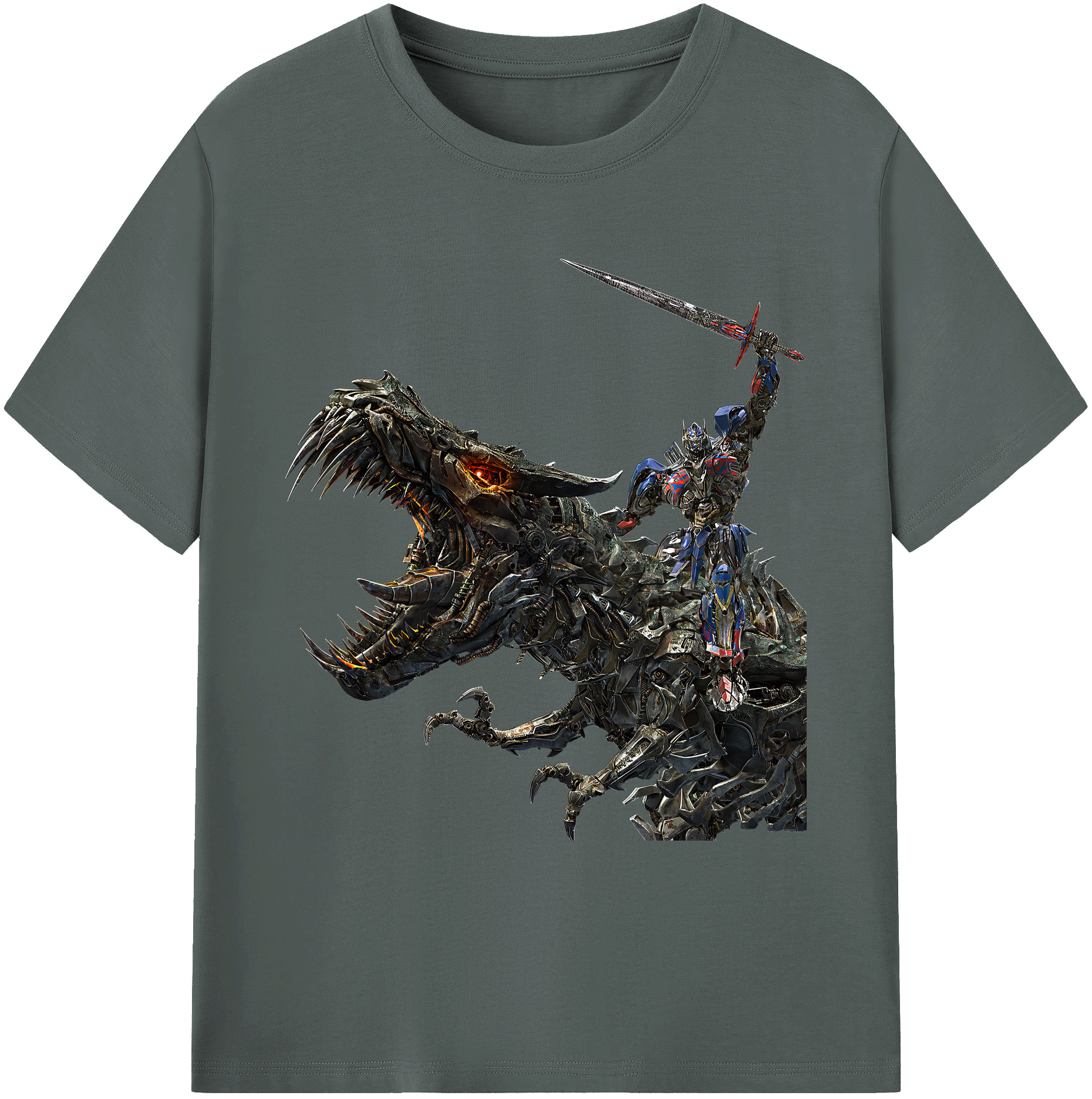 （画像用） Transformers トランスフォーマー 綿100％ メンズ半袖Tシャツ｜肌触りやわらか＆通気性